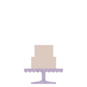 Mini Two-Tier (Serves 18-24)