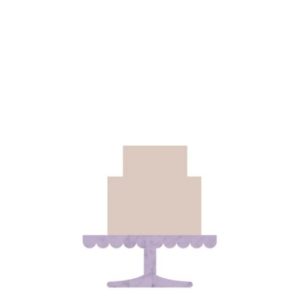 Small Two-Tier (Serves 35-45)